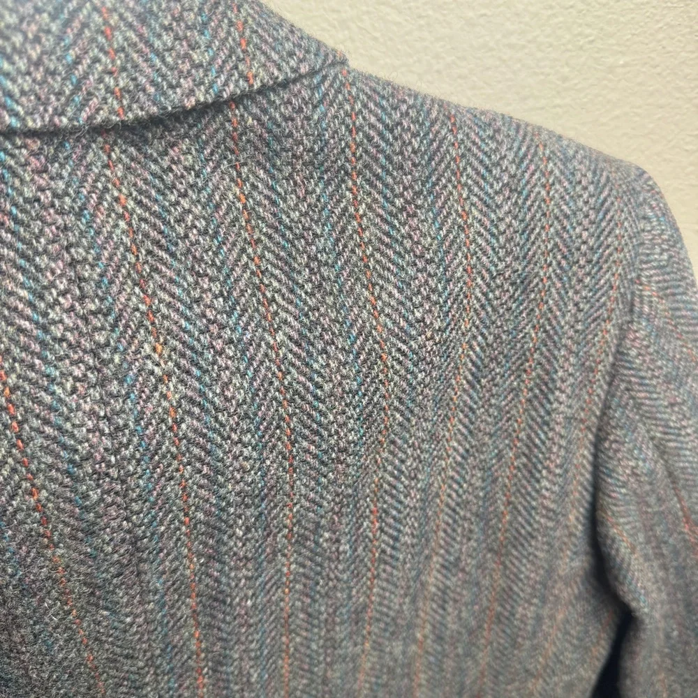 Vittorio Rex Made In Italy Blazer Classic Tweed Vibes preppy Flaw